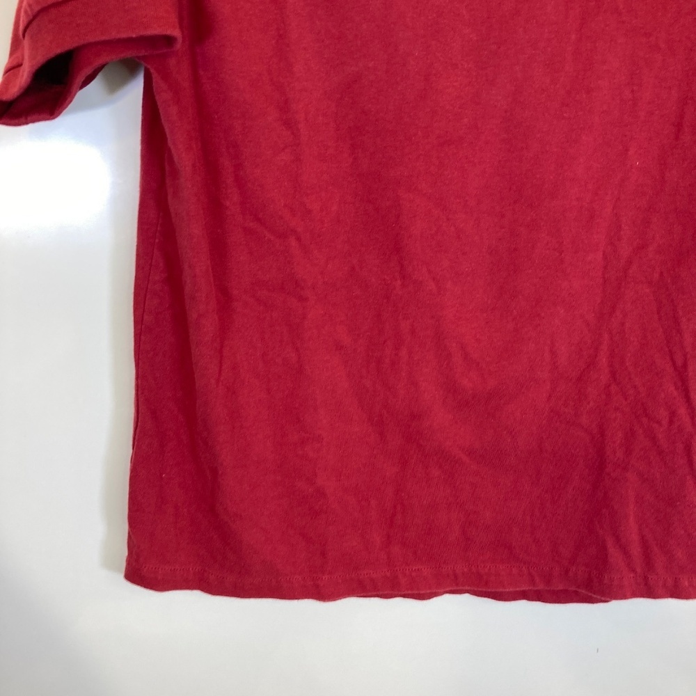 USC Trojans Henley Cardinal Embroidered Youth XL Short Sleeve Shirt - Picture 7 of 15